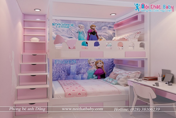 giường tầng, giường tầng trẻ emn, giường tầng bé gái đẹp, giường tầng bé trai đẹp, giường tầng cho bé, giường tầng trẻ em đẹp, nội thất baby